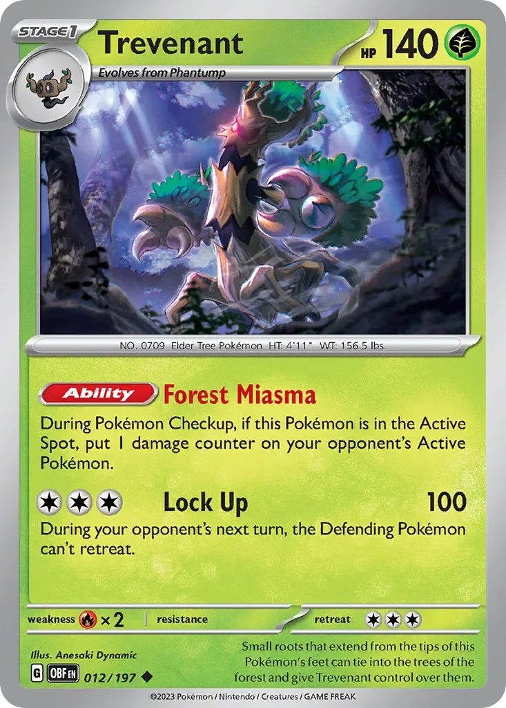 012/197 from Obsidian Flames Uncommon Pokemon Card