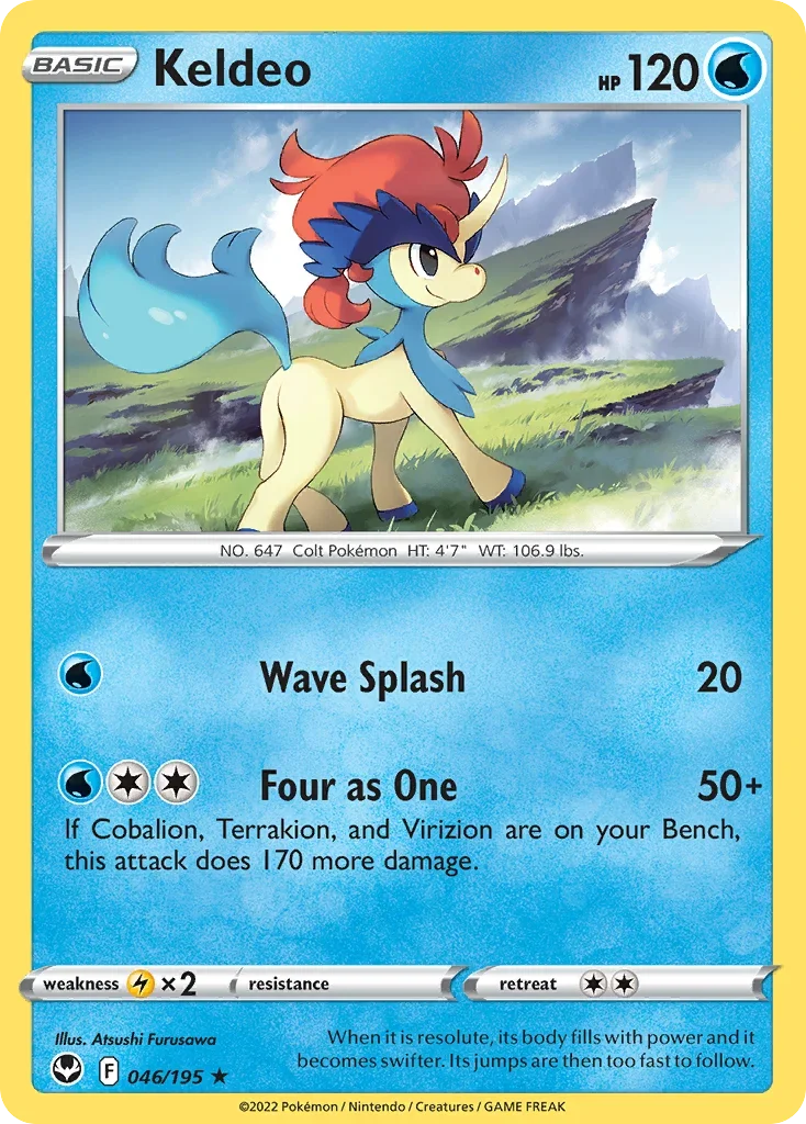 046/195 from Silver Tempest Rare Pokemon Card