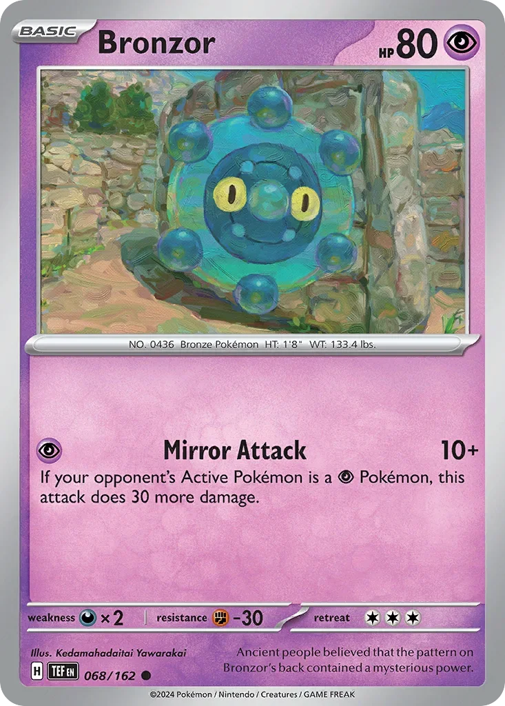 068/162 from Temporal Forces Common Pokemon Card