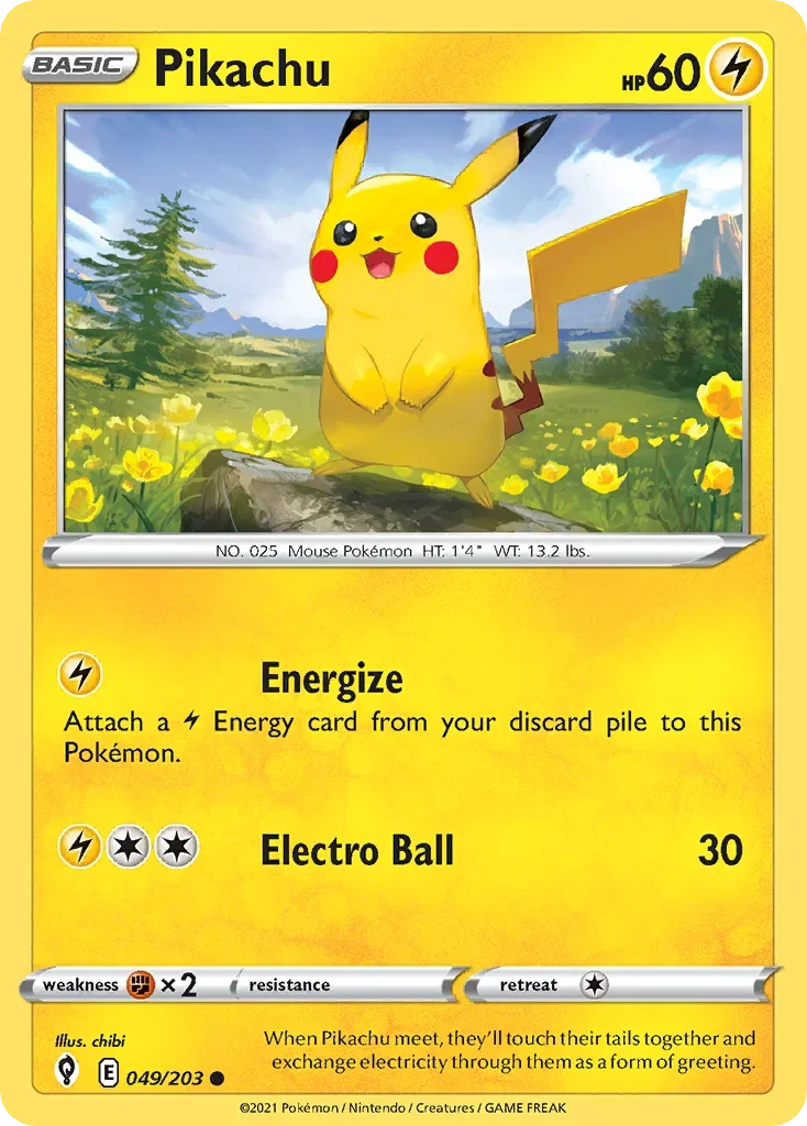 049/203 from Evolving Skies Common Pokemon Card
