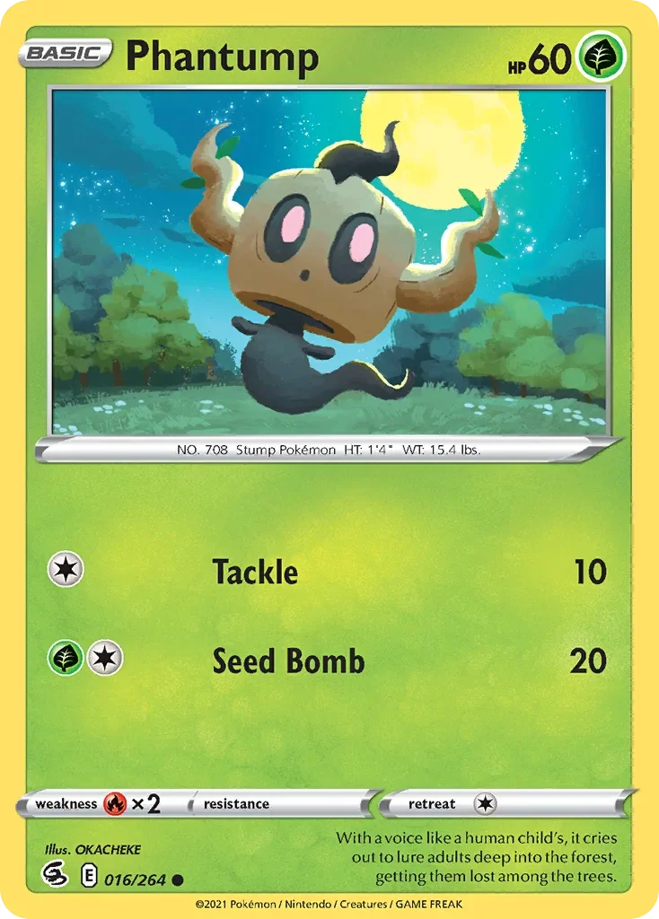 016/264 from Fusion Strike Common Pokemon Card