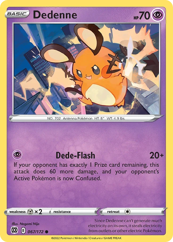 067/172 from Brilliant Stars Common Pokemon Card