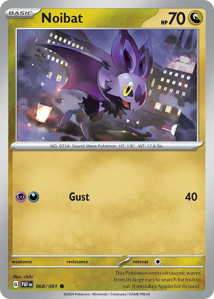 068/091 from Paldean Fates Common Pokemon Card