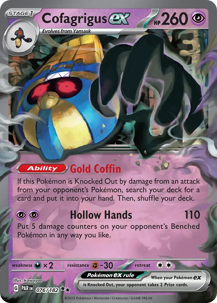 076/182 from Paradox Rift Double Rare Pokemon Card