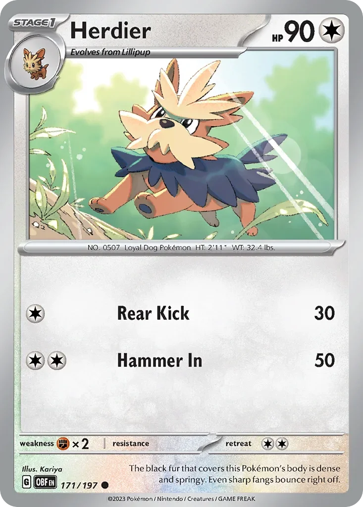 171/197 from Obsidian Flames Common Pokemon Card