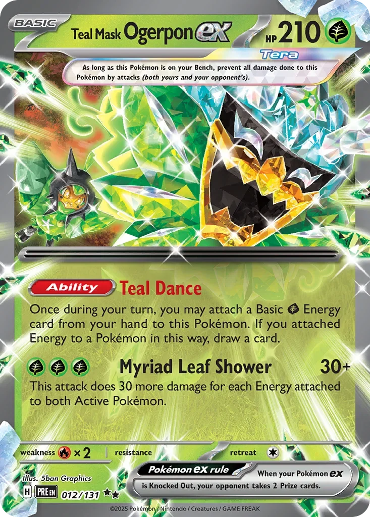 012/131 from Prismatic Evolutions Card List Double Rare Pokemon Card