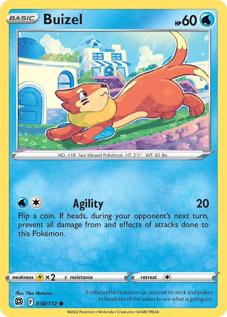 038/172 from Brilliant Stars Common Pokemon Card
