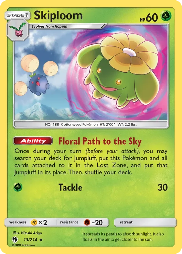 13/214 from Lost Thunder Uncommon Pokemon Card