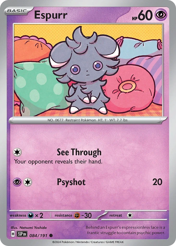 084/191 from Surging Sparks Card List Common Pokemon Card