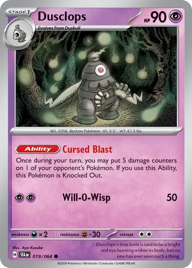 019/064 from Shrouded Fable Card List Common Pokemon Card