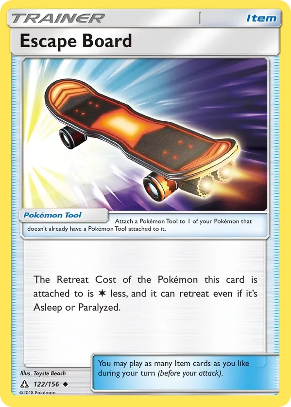 122/156 from Ultra Prism Uncommon Trainer Card