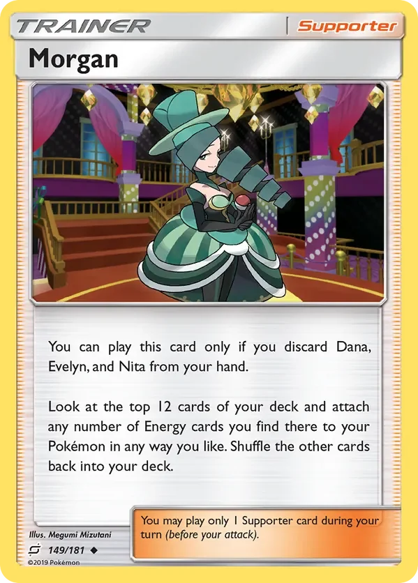 149/181 Morgan Uncommon Trainer Card