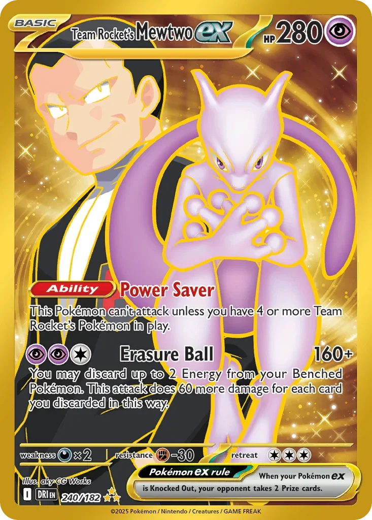 240/182 from Destined Rivals Hyper Rare Pokemon Card