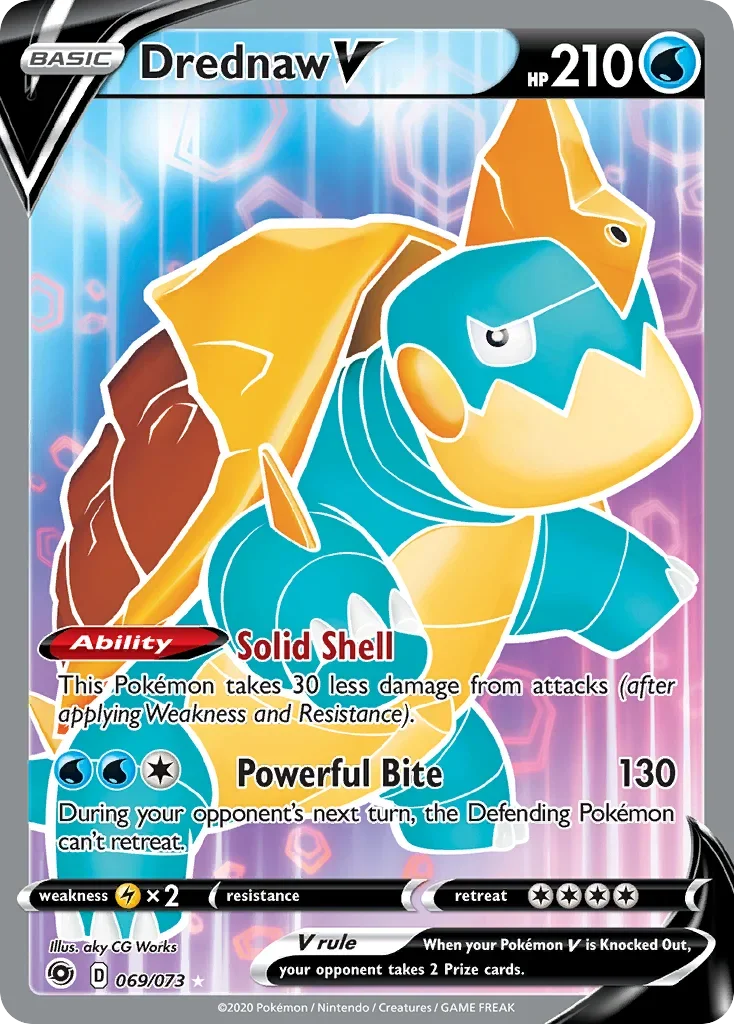 69/73 from Champion's Path Full Art Pokemon Card