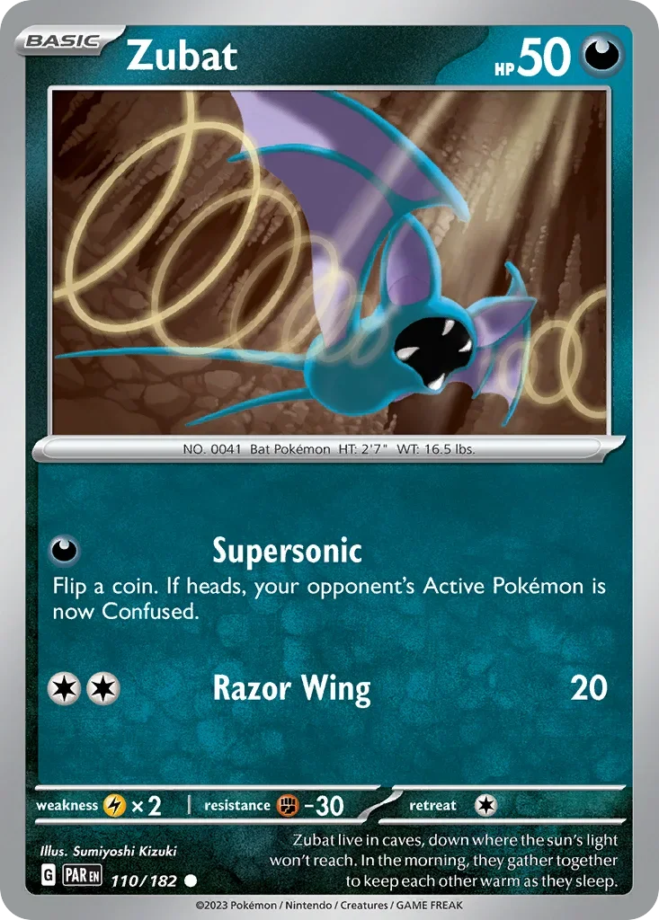 110/182 from Paradox Rift Common Pokemon Card