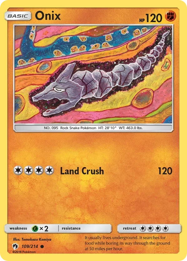 109/214 from Lost Thunder Common Pokemon Card