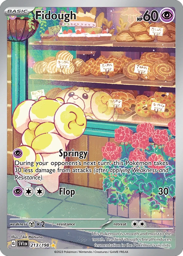213/198 from Scarlet & Violet Illustration Rare Pokemon Card