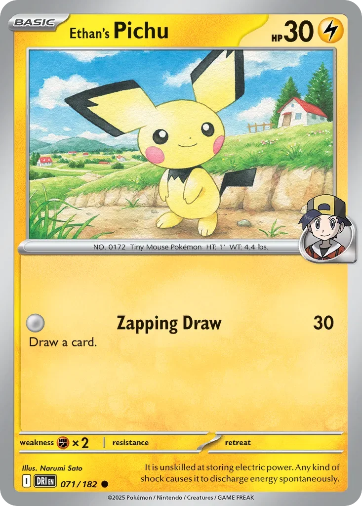 071/182 from Destined Rivals Common Pokemon Card