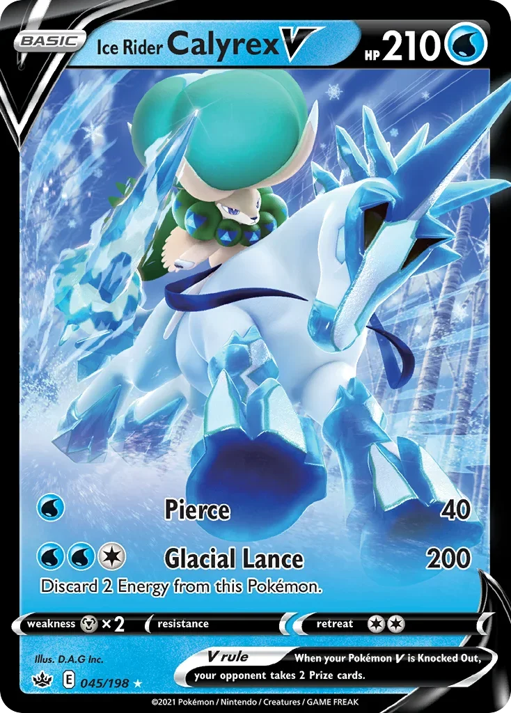 045/198 from Chilling Reign Ultra Rare Pokemon Card