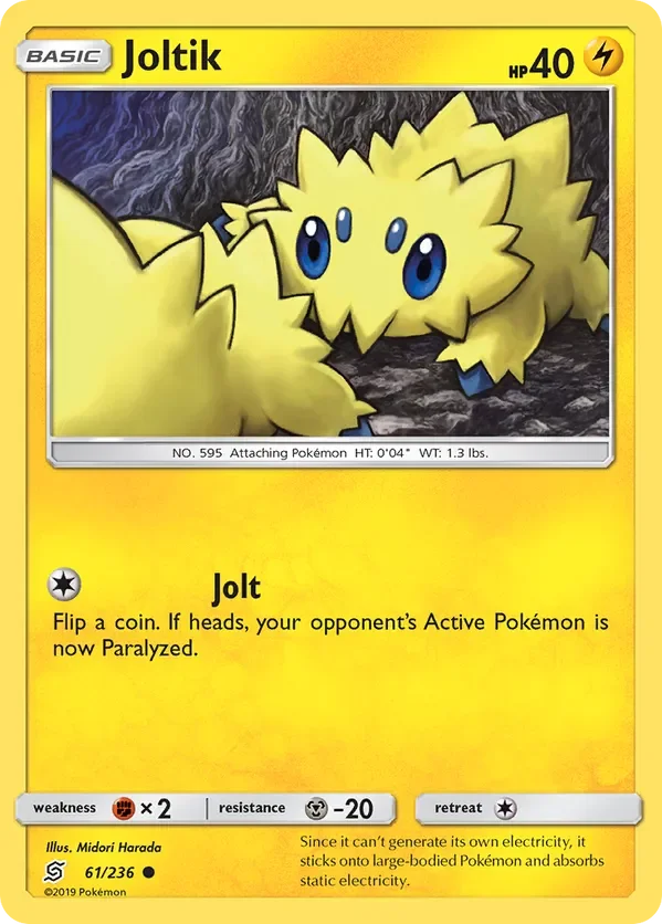 61/236 from Unified Minds Common Pokemon Card