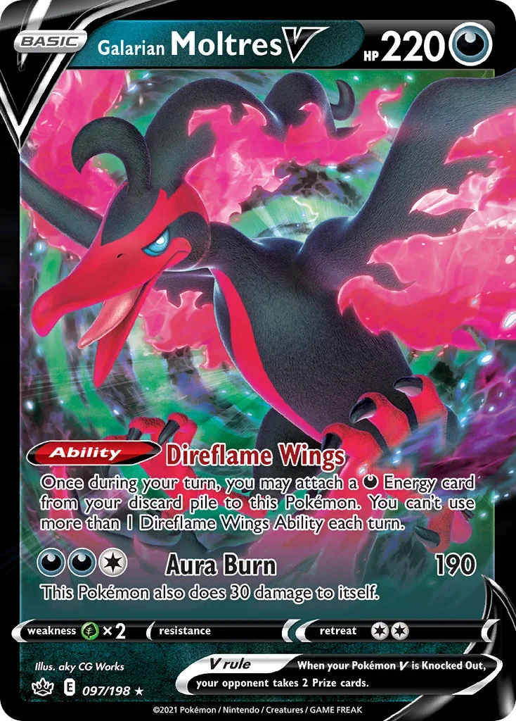 097/198 from Chilling Reign Ultra Rare Pokemon Card