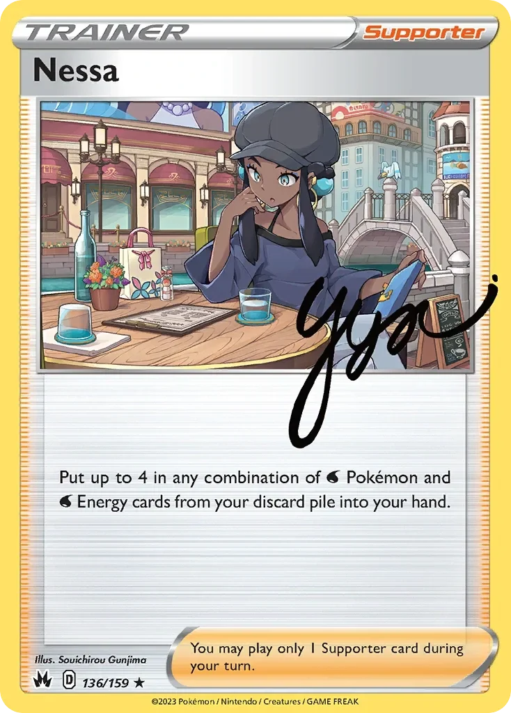 136/159 from Crown Zenith Holo Rare Pokemon Card