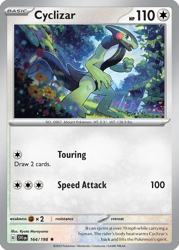 164/198 from Scarlet & Violet Rare Pokemon Card
