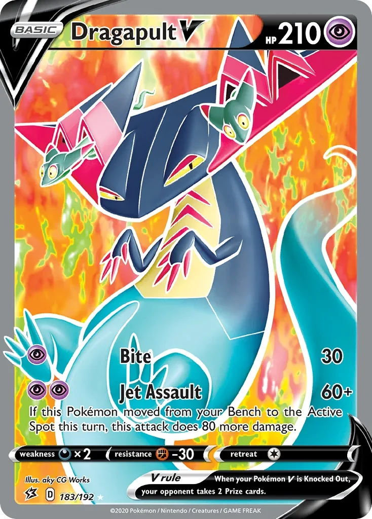 183/192 from Rebel Clash Full Art Pokemon Card