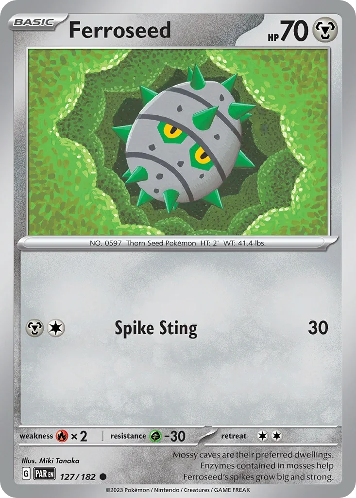 127/182 from Paradox Rift Common Pokemon Card