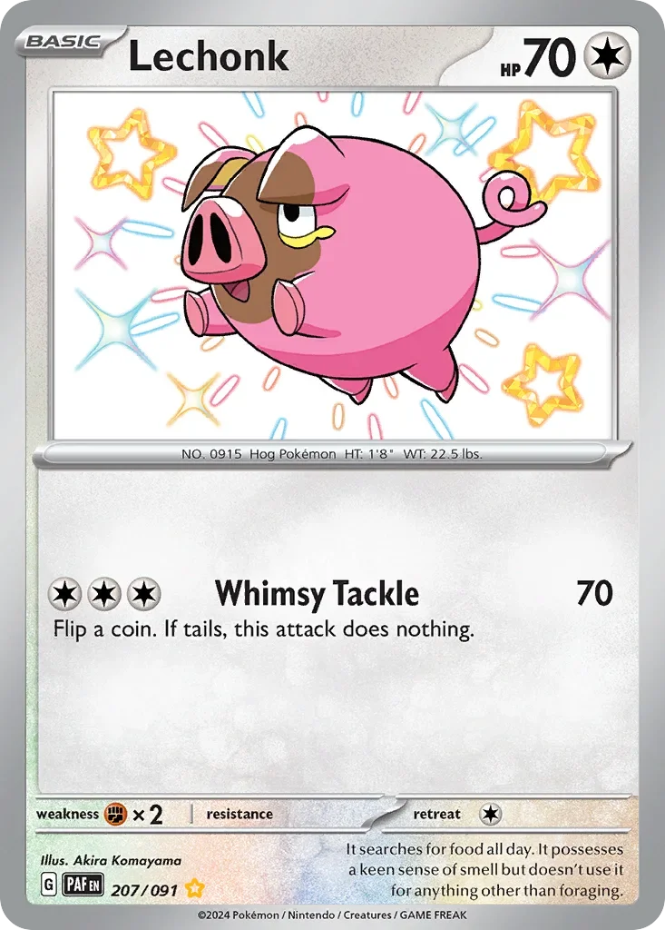 207/091 from Paldean Fates Shiny Rare Pokemon Card