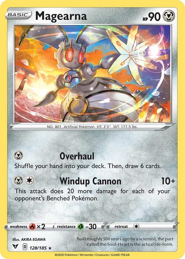 128/185 from Vivid Voltage Holo Rare Pokemon Card