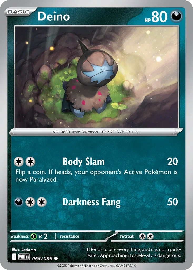 065/086 from White Flare Common Pokemon Card