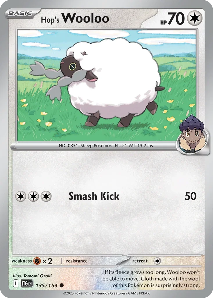 135/159 from Journey Together Common Pokemon Card