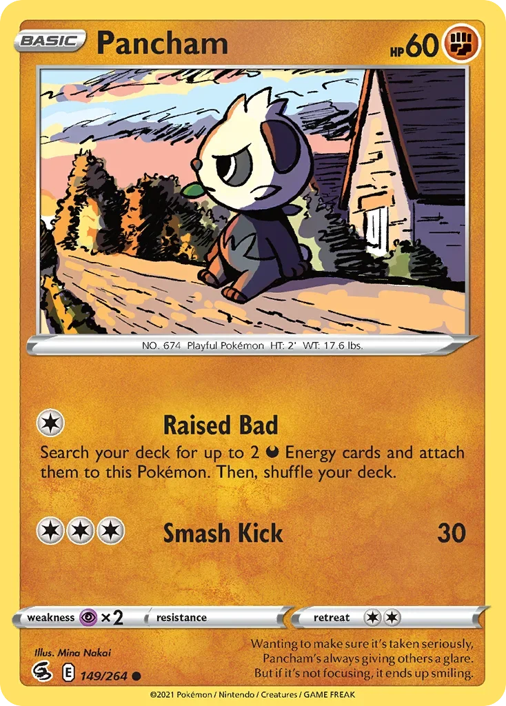 149/264 from Fusion Strike Common Pokemon Card