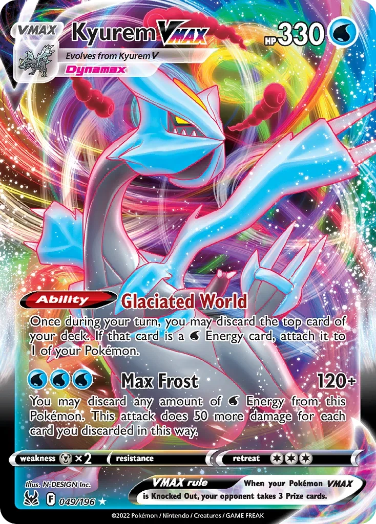 049/196 from Lost Origin Ultra Rare Pokemon Card