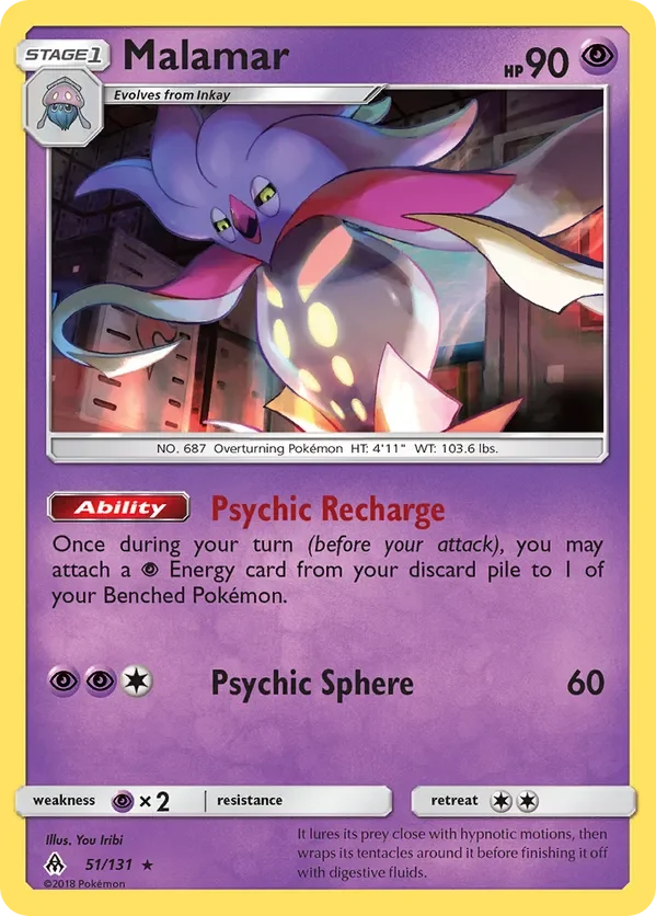 51/131 from Forbidden Light Rare Pokemon Card