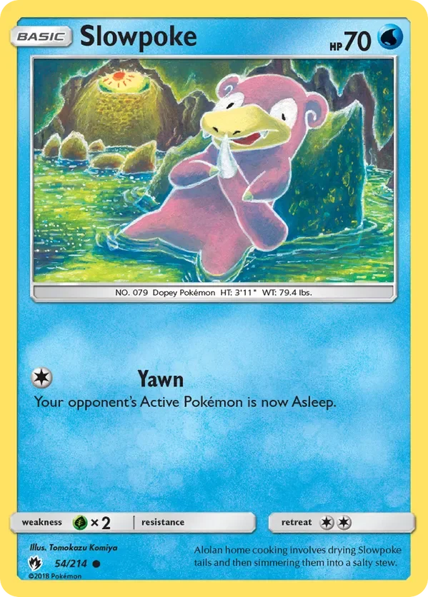 54/214 from Lost Thunder Common Pokemon Card