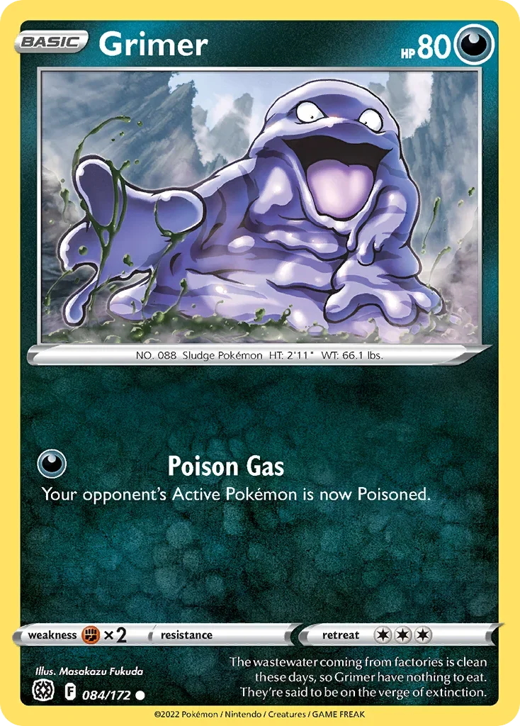 084/172 from Brilliant Stars Common Pokemon Card