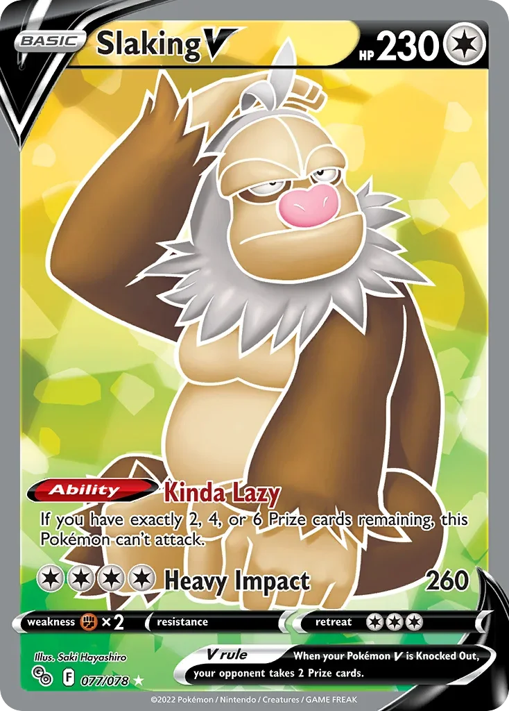 077/078 from Pokemon GO Full Art Pokemon Card
