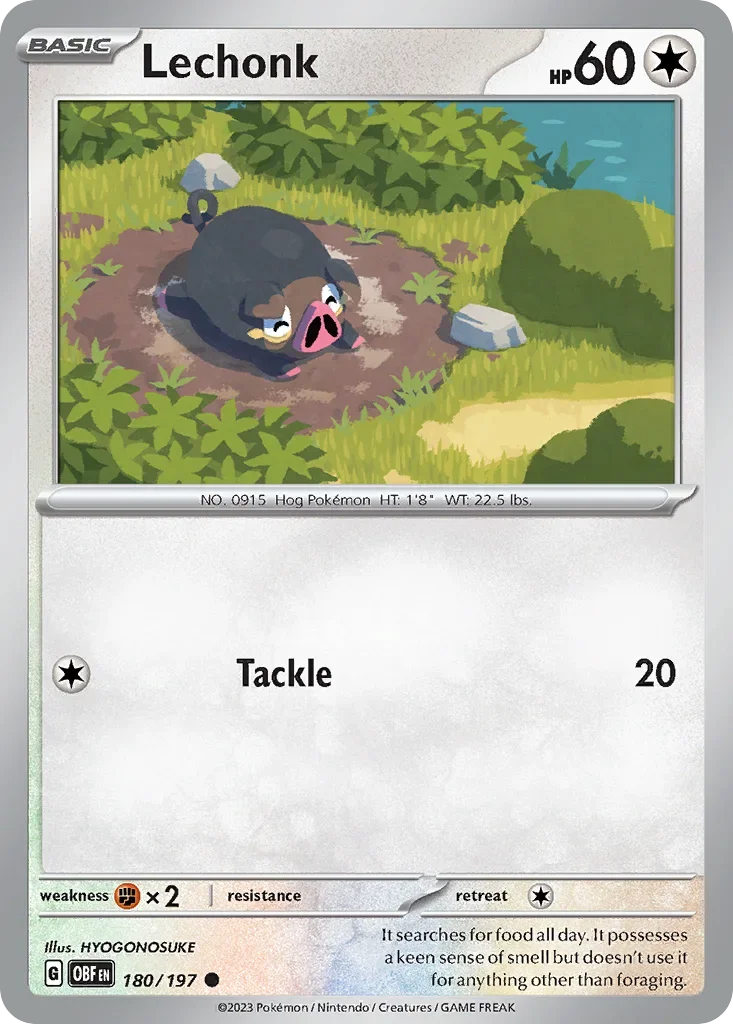 180/197 from Obsidian Flames Common Pokemon Card
