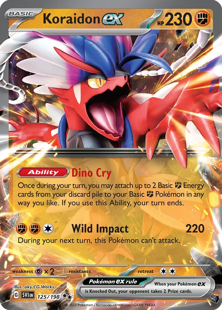 125/198 from Scarlet & Violet Double Rare Pokemon Card