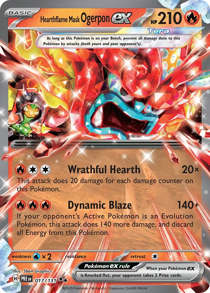017/131 from Prismatic Evolutions Card List Double Rare Pokemon Card