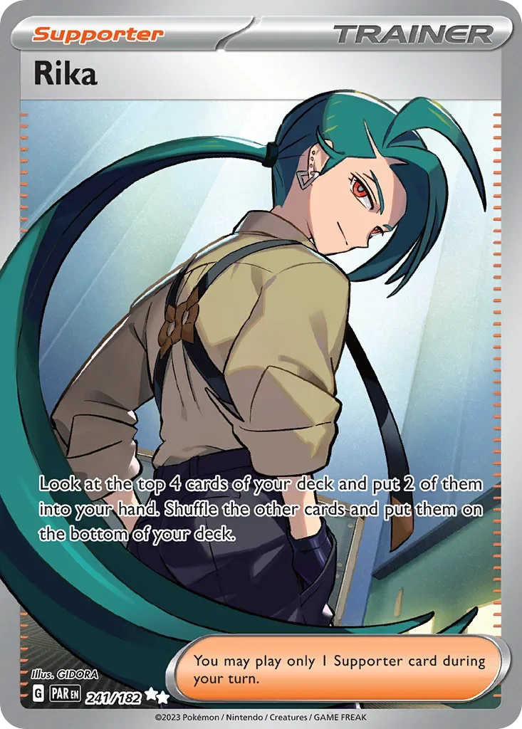 241/182 from Paradox Rift Ultra Rare Pokemon Card
