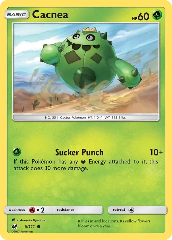 5/111 from Crimson Invasion Common Pokemon Card