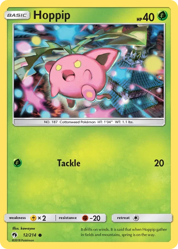 12/214 from Lost Thunder Common Pokemon Card