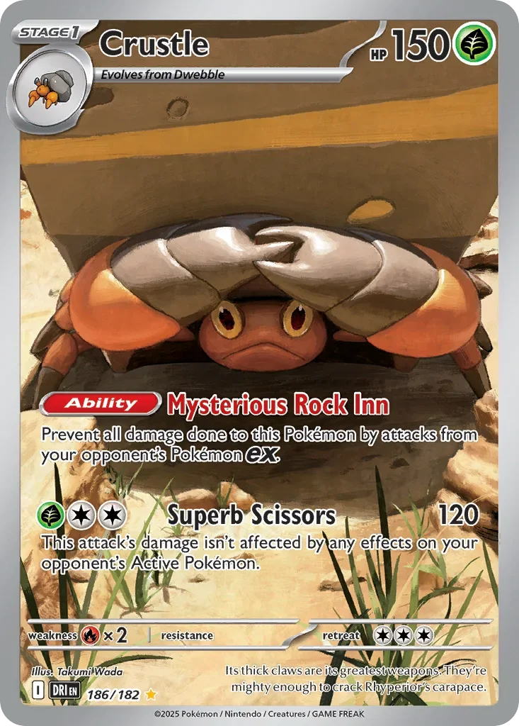 186/182 from Destined Rivals Illustration Rare Pokemon Card