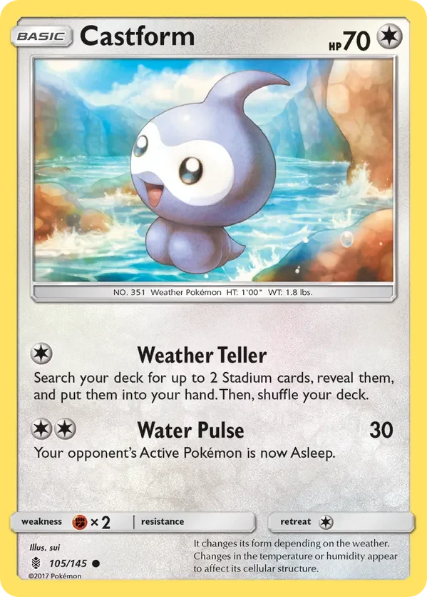 105/145 from Guardians Rising Common Pokemon Card