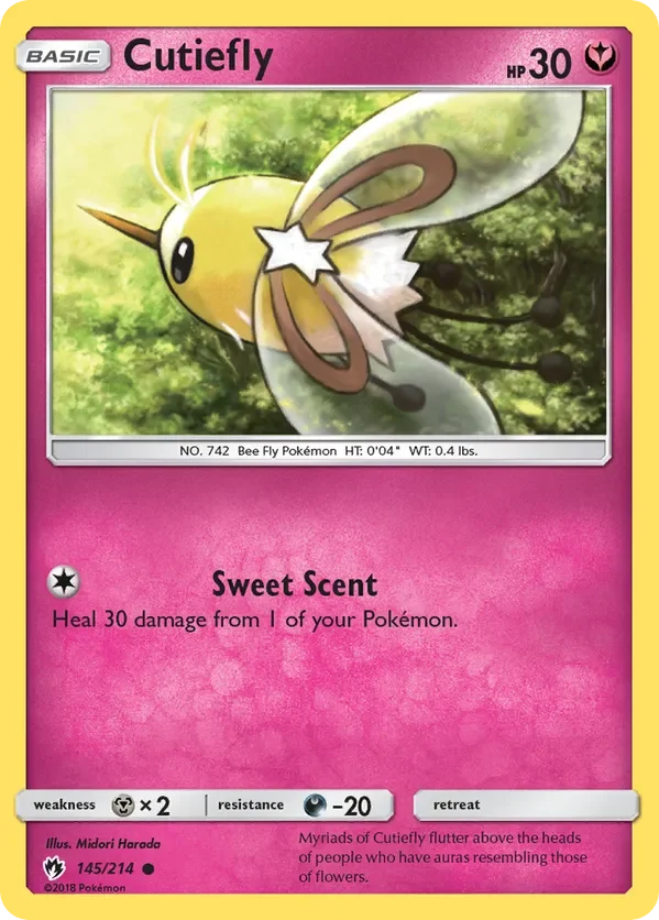 145/214 from Lost Thunder Common Pokemon Card
