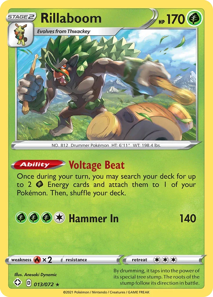 013/072 from Shining Fates Holo Rare Pokemon Card
