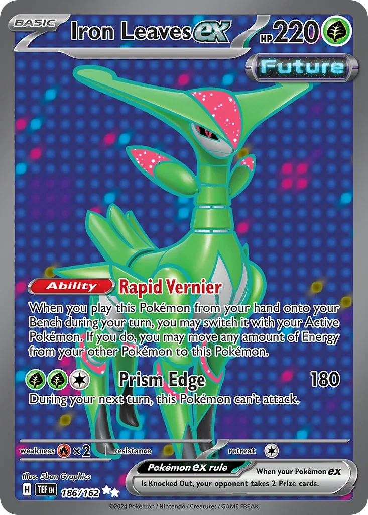 186/162 from Temporal Forces Ultra Rare Pokemon Card